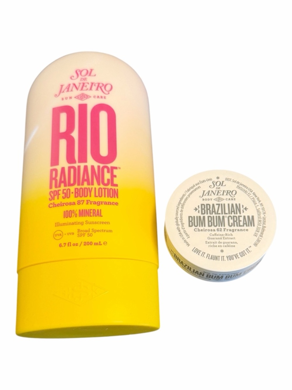 Sol de Janeiro Bum Bum Cream + Rio Radiance SPF 50 Set